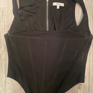 Miaou Campbell Black Corset